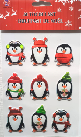 STICKERE. GHIRLANDE. AUTOCOLANTE.BALOANE - Stickere de iarna buretate