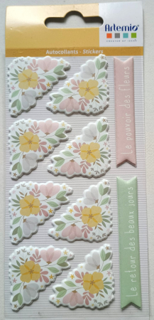 ACCESORII MARTISOARE - Stickere de iarna buretate
