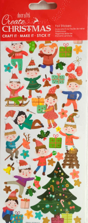 STICKERE. GHIRLANDE. AUTOCOLANTE.BALOANE - Stickere hartie Ferma - 5 file