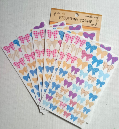 STICKERE. GHIRLANDE. AUTOCOLANTE.BALOANE - Stickere hartie COPACI - 6 file