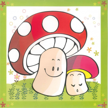 Mozaic - Tablou de lucrat cu snur de hartie - Ciuperca