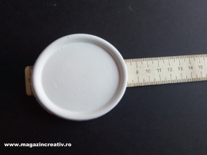 TABLOURI DIN IPSOS - Tablou oval ipsos 8 cm