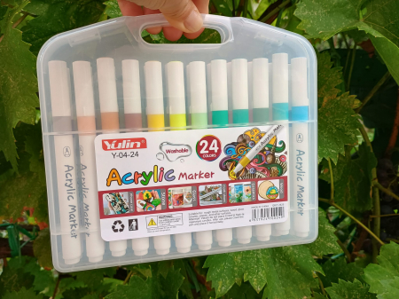 Trusa marker acrilic 24 culori [1]