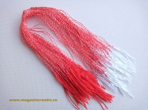MARGELE. SNURURI. - Snur textil martisor set 100