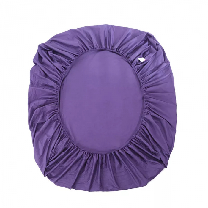 Cearceaf de pat cu elastic 100 x 200 cm, mov [3]