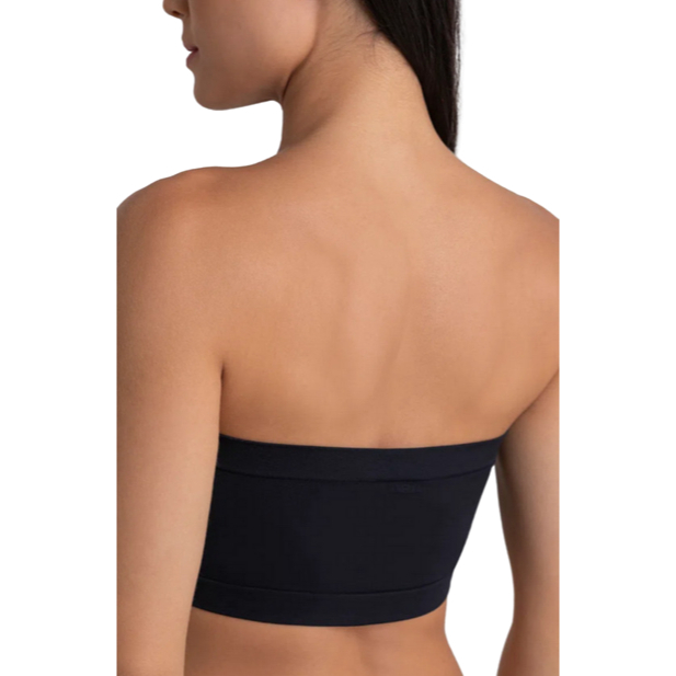 Bustiera  sport simpla fara burete, neagra [2]
