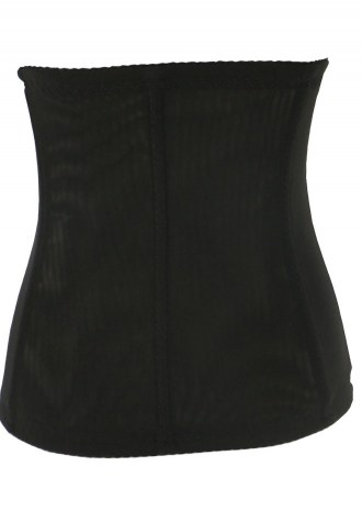 Corset dama modelator negru cu dantela [3]