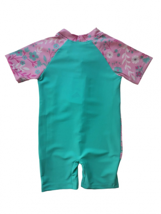 Costum de Baie Salopetă cu Cască pentru Fete [2]