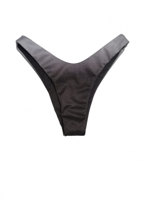 Costum de baie 2 piese gri cu alb [2]