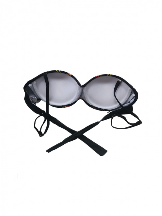 Costum de baie 2 piese negru cu pietre [3]