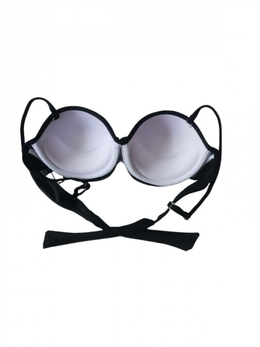 Costum de baie 3 piese, negru [4]