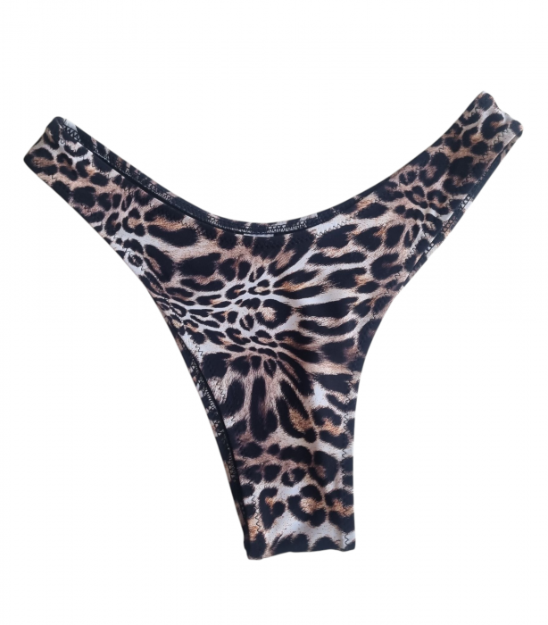 Costum de baie animal print, Sutien cu Push-up și Chilot brazilian [4]
