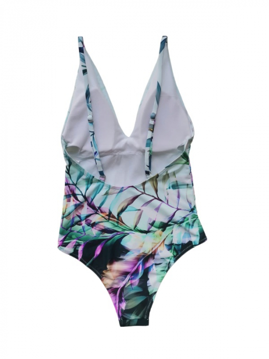 Costum de baie intreg model flori [2]