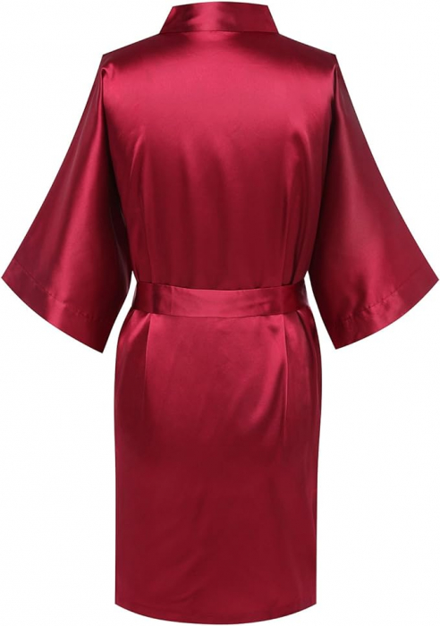 Halat din satin Rosu [2]