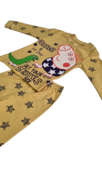 Pijama din Bumbac pentru copii, George [2]