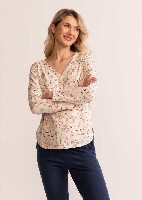 Pijama femei 100% bumbac, Soft&Seven Sofiaman,  Maira [4]