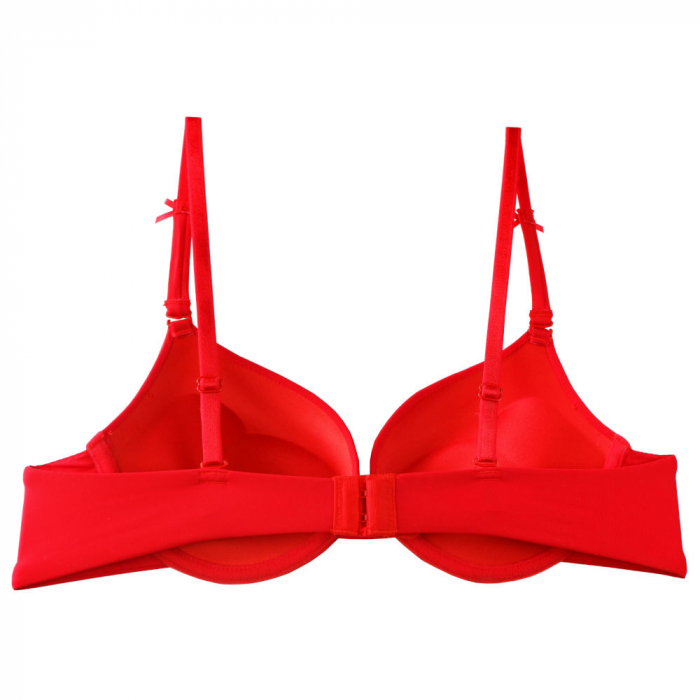 Sutien cu dublu push-up, rosu [2]