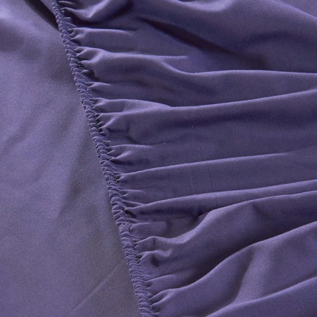 Cearceaf de pat cu elastic 100 x 200 cm, mov [1]