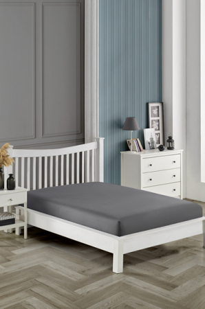 Cearceaf cu elastic - Cearceaf cu elastic 200 x 200 x 25 cm , Gri