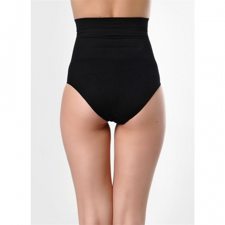 Chilot modelator cu talie inalta, Negru [1]