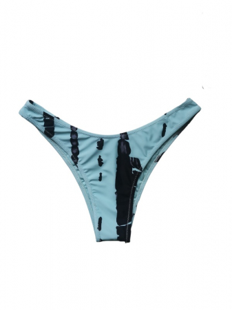 Costum de baie, sutien tip bustiera , slip brazilian cu talie inalta [1]