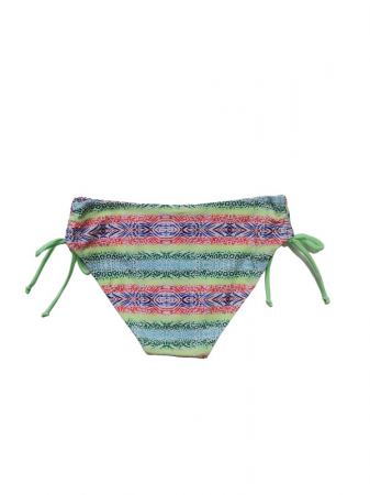 Costum de baie verde deschis, sutien balconet cu cupe si slip cu snur reglabil [3]