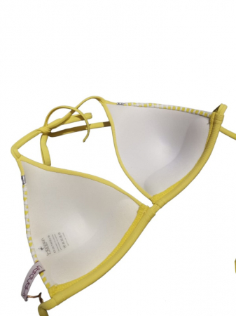 Costum de baie 2 piese galben [1]