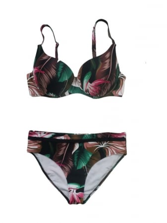 Femei - Costum de baie 2 piese, mărime mare