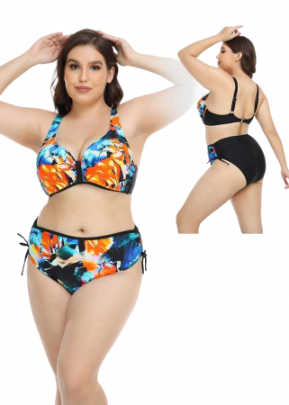 Costum de baie 2 piese, marime mare [4]