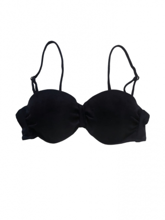 Costum de baie 2 piese negru model catifea [1]
