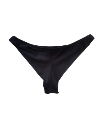 Costum de baie 2 piese negru model catifea [2]