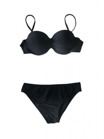 Costum de baie 3 piese, negru [1]