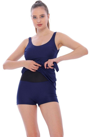 Costum de Baie Tip Rochita, Bleumarin [2]