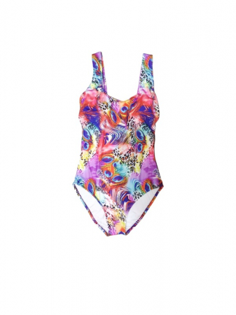 Costume de baie - Costum de baie intreg, Multicolor cu Imprimeu