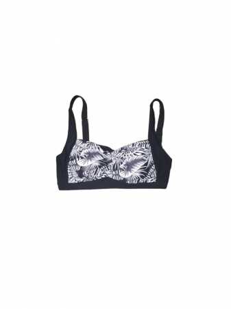 Costum de baie 2 piese, slip tip boxeri, sutien cu burete detasabil si snur reglabil, marime mare [1]