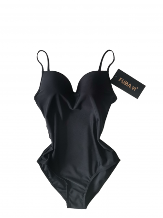 Costum de baie intreg, negru [2]