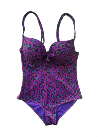 Costum de baie intreg, mov cu imprimeu [0]