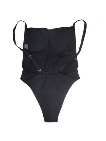 Costum de baie intreg negru cu sclipici [1]