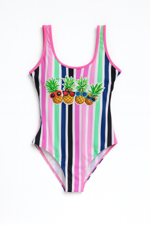 Costume de baie - Costum de baie intreg, roz