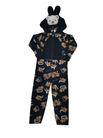 Pijama tip salopeta, model ursulet [1]
