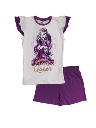 Fete - Pijama de Vară pentru Fete , Ever After High, Mov