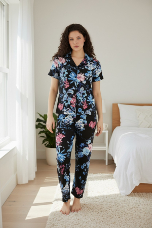 Pijama - Pijama dama, tricou si pantalon lung