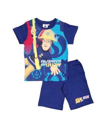 Băieți - Pijama de Vară pentru Băieți - Pompierul Sam