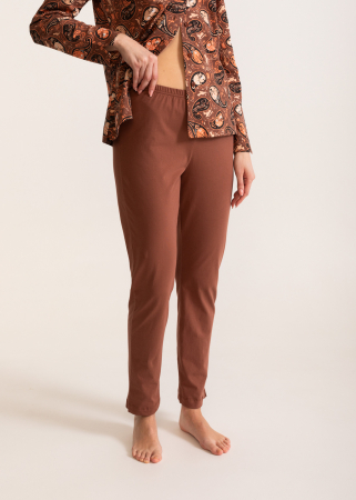 Pijama femei bumbac, Soft&Seven Sofiaman, bluza cu nasturi [3]