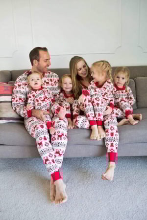 Pijamale Crăciun familie [3]