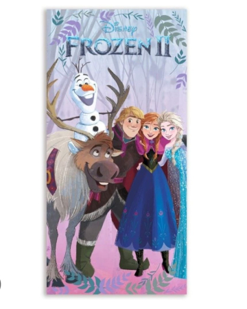 Prosop - Children's bath towel, multicolor, 70x140 cm, Happy, Frozen