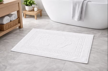 Articole de casa - Prosop de picioare alb