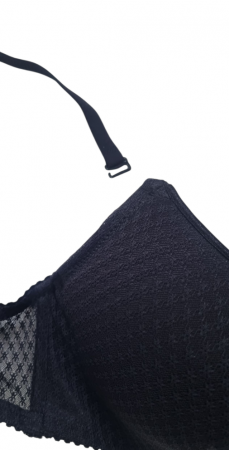 Sutien Negru cu extra Push-up și Accesoriu Frontal [3]