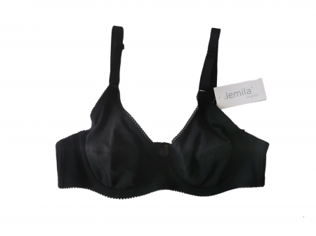 Sutien simplu elegant cu armatura, negru [1]