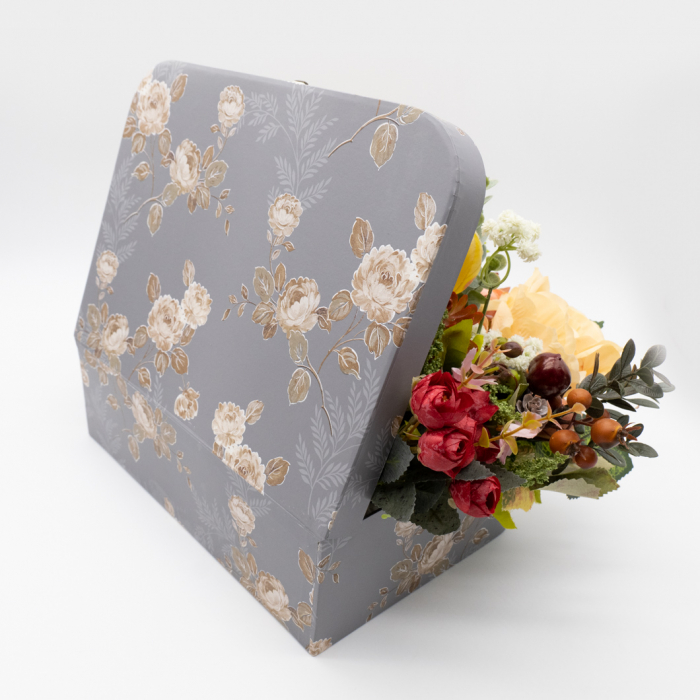 Aranjament floral - Valiza cu Flori - Mare 7 [11]